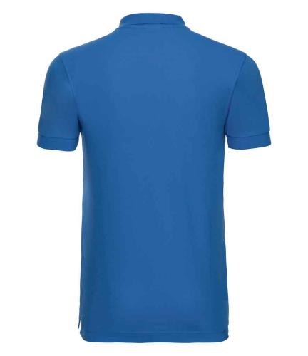 Russell Stretch Polo Shirt - Azure - 3XL